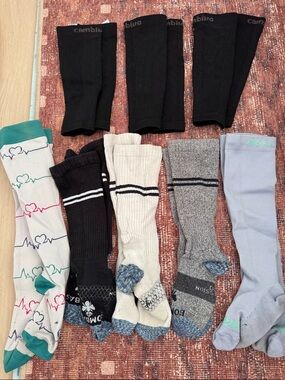 Nursing compression socks